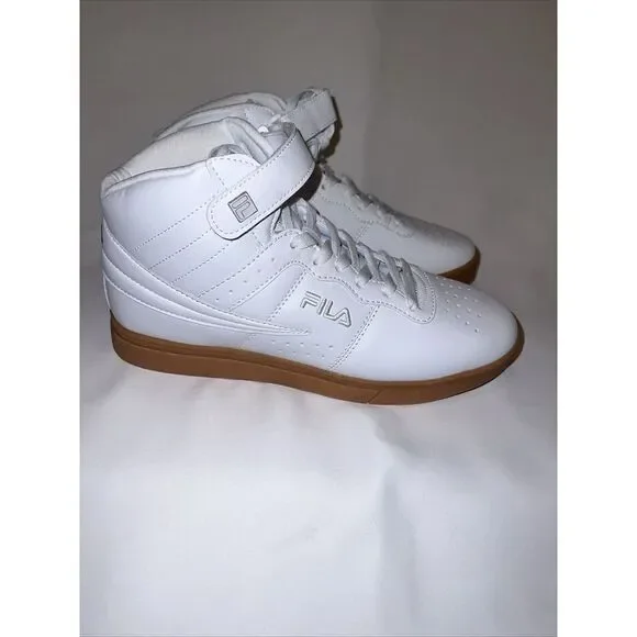 13 Fila‎ Vulc 13 1SC60526-164 Mens White Synthetic Lifestyle Sneakers Shoes - Picture 3 of 7